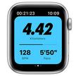 Apple Watch Nike SE GPS, 44mm Silver Aluminium Case with Pure Platinum/Black Nike Sport Band