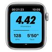 Apple Watch Nike SE GPS, 44mm Silver Aluminium Case with Pure Platinum/Black Nike Sport Band