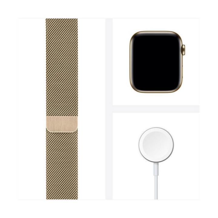 Apple 44mm hotsell gold milanese loop