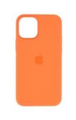 Apple iPhone 12 Mini Silicone Case with MagSafe , Kumquat