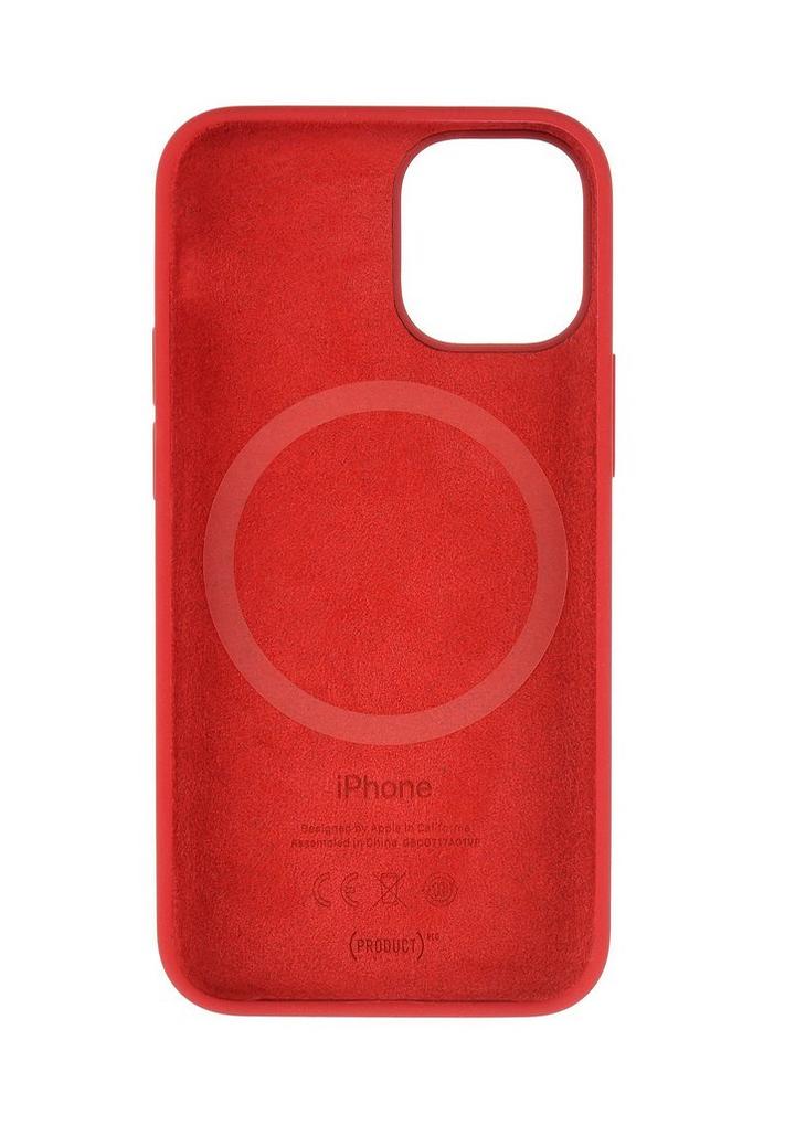Apple iPhone 12 Mini Silicone Case with MagSafe (PRODUCT)RED eXtra