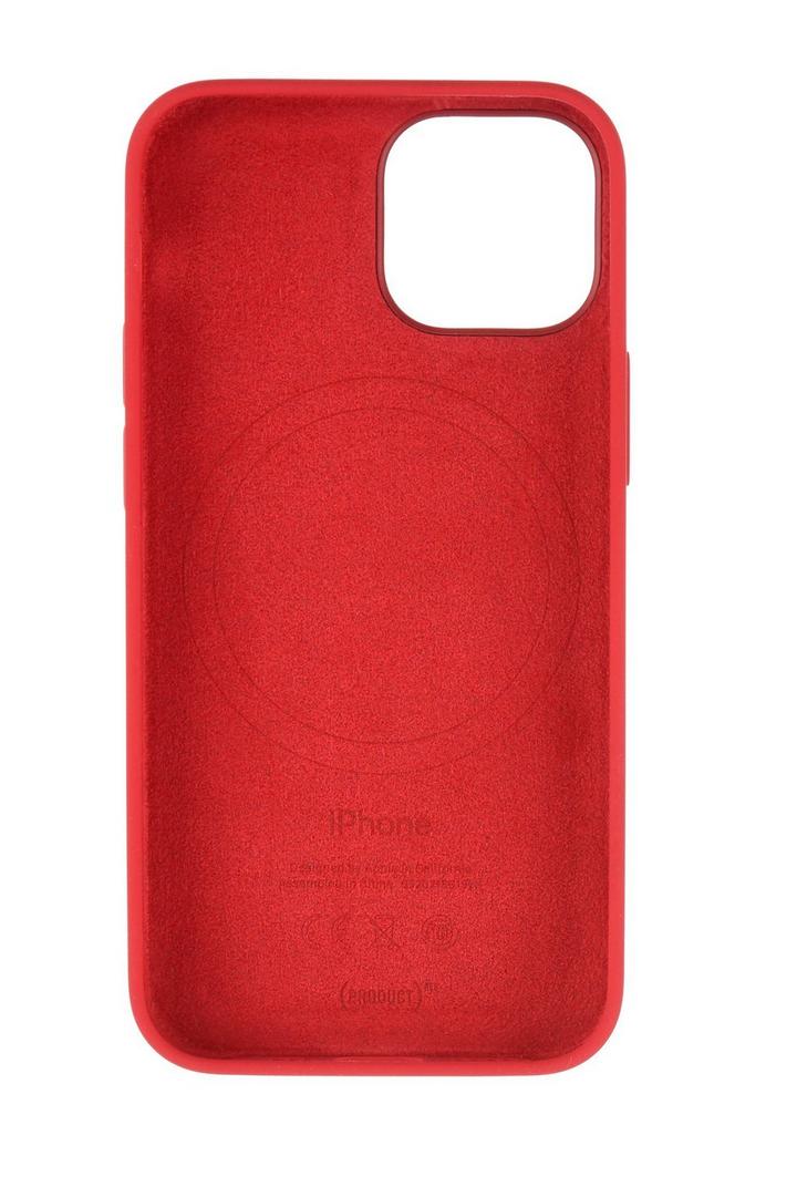 Apple iPhone 12 Pro Max Silicone Case with MagSafe (PRODUCT)RED