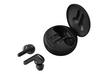 LG Tone, Free True Wireless Earbuds with Charging Case, Black