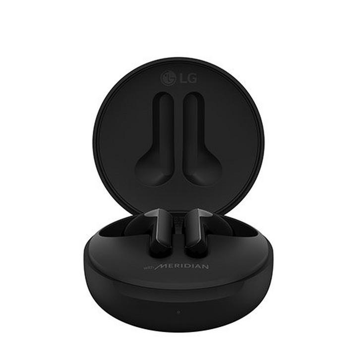 LG Tone, Free True Wireless Earbuds with Charging Case, Black