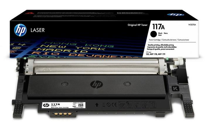 HP 117A Black Laser Printer Toner Cartridge 1000 Pages