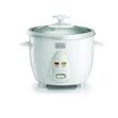 Black+Decker 0.6L Rice Cooker With Glass Lid 350W White