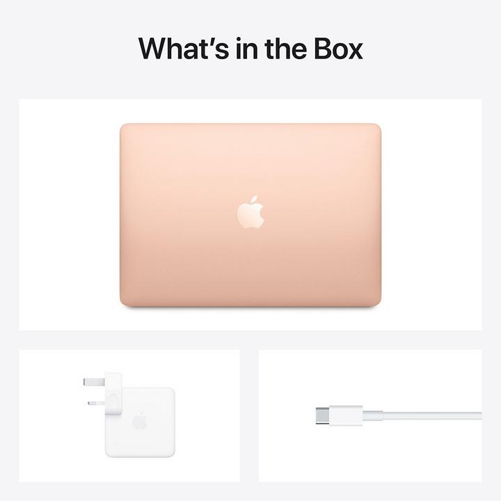 APPLE MacBook Air, M1, 8GB, 256GB, 13 inch, Touch ID, Gold