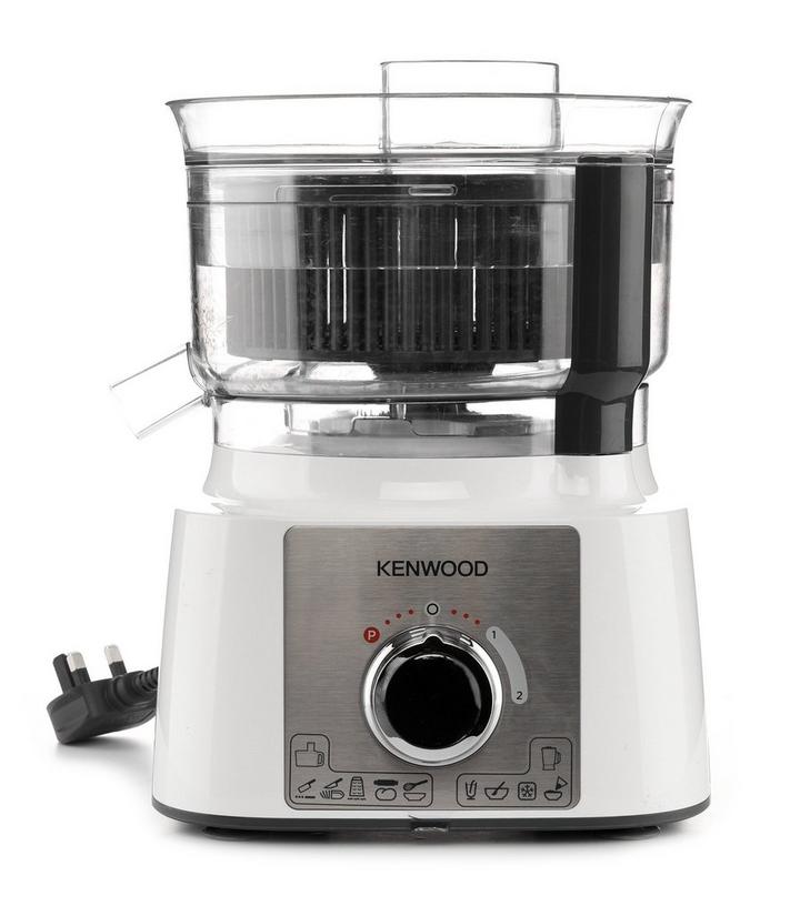 Kenwood Food Processor, 1000W, 3L Bowl, 1.5L Blender, 11 Attachments,White