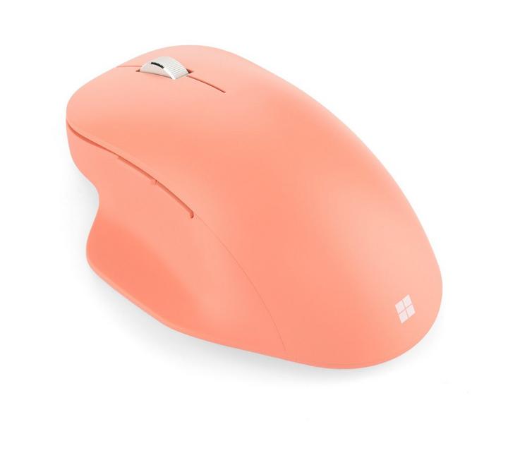 Microsoft, Bluetooth Ergonomic Mouse, Peach