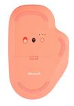 Microsoft, Bluetooth Ergonomic Mouse, Peach
