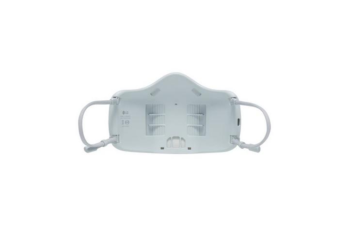LG PuriCare Rechargeable Wearable Air Purifier Mask With HEPA Filter White