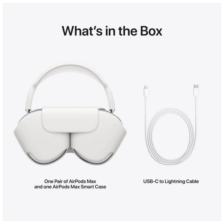 Apple Airpods Max Over Ear Headphone, Silver