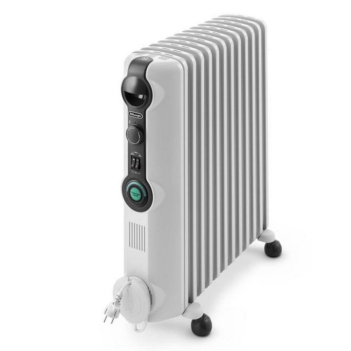 Delonghi RADIA S 12Fins Oil Filled Radiator Room Heater 2500W White