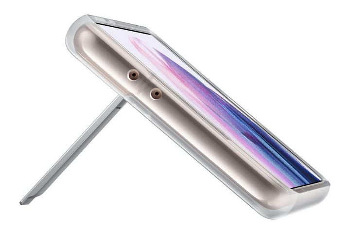 Samsung Galaxy Clear Standing Case for S21 Plus, Clear eXtra Oman - Main Image