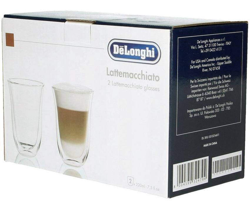 Latte Macchiato Glasses (Set of 2), De'Longhi