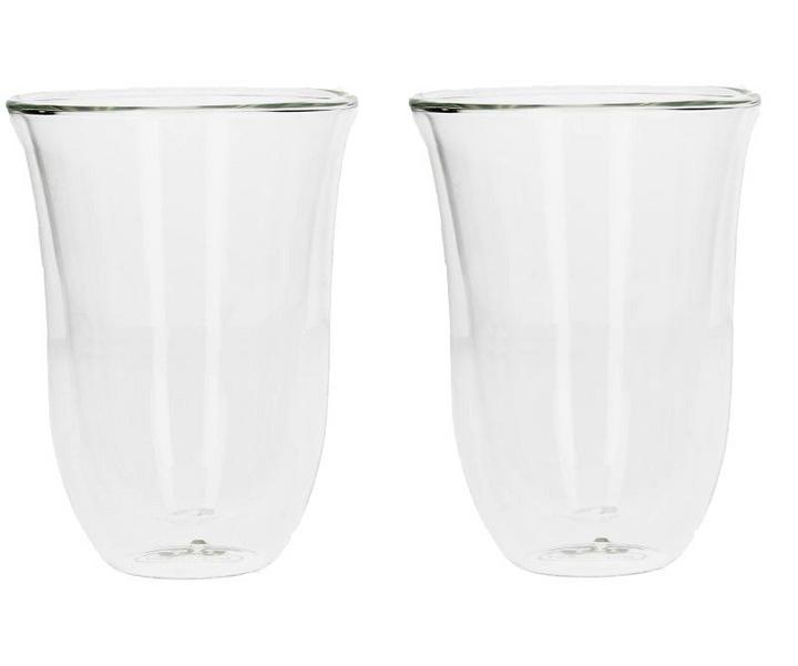 Delonghi Two Latte Macchiato Glasses - eXtra Bahrain