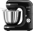 Geepas 3in1 5.0L Kitchen Machine Stand Mixer With Stainless Bowl 600W Black