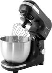 Geepas 3in1 5.0L Kitchen Machine Stand Mixer With Stainless Bowl 600W Black