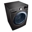LG TURBOWASH 20.0KG Smart Washer/Dryer With Steam 12KG Drying Inverter, Black