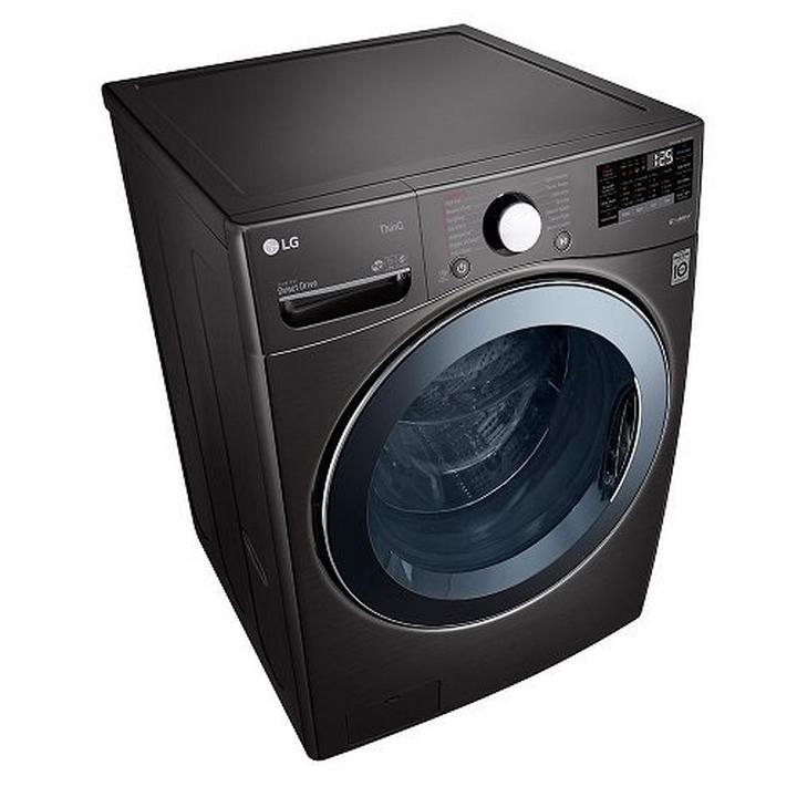 LG TURBOWASH 20.0KG Smart Washer/Dryer With Steam 12KG Drying Inverter, Black