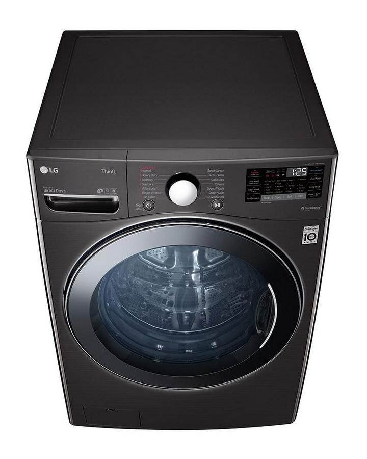 LG TURBOWASH 20.0KG Smart Washer/Dryer With Steam 12KG Drying Inverter, Black