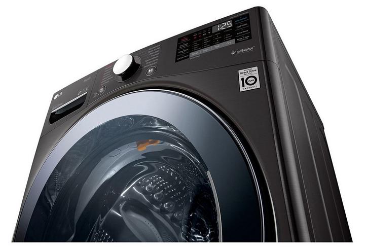 LG TURBOWASH 20.0KG Smart Washer/Dryer With Steam 12KG Drying Inverter, Black