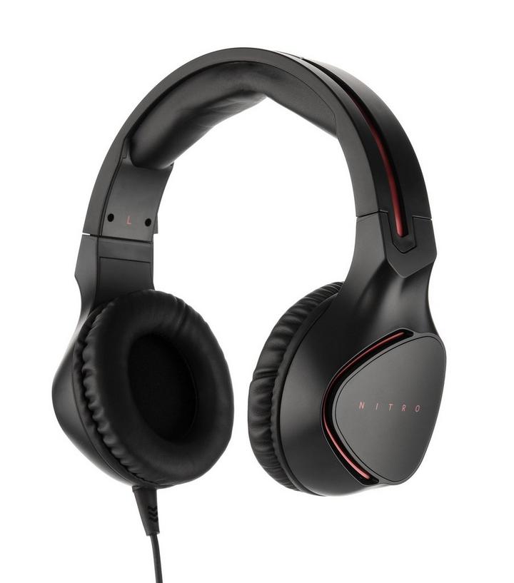 Acer Nitro Gaming Headset, Powerful Bass with Audio, Black - eXtra Saudi