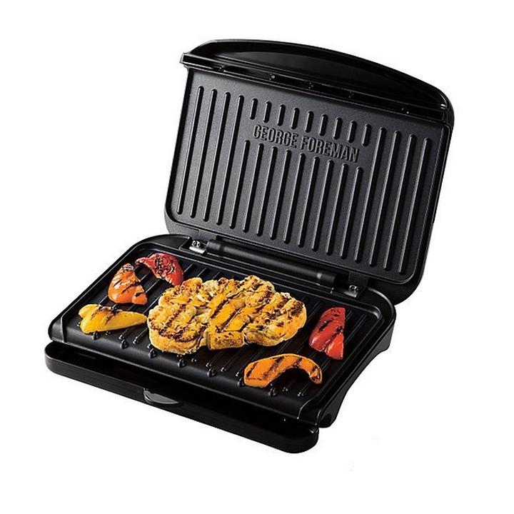 George Forman 1650 Watts Family Grill Grey. eXtra Bahrain