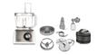Bosch MultiTalent 8 3.9L Food Processor ,1200W Brushed Stainless Steel/White