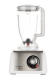 Bosch MultiTalent 8 3.9L Food Processor ,1200W Brushed Stainless Steel/White