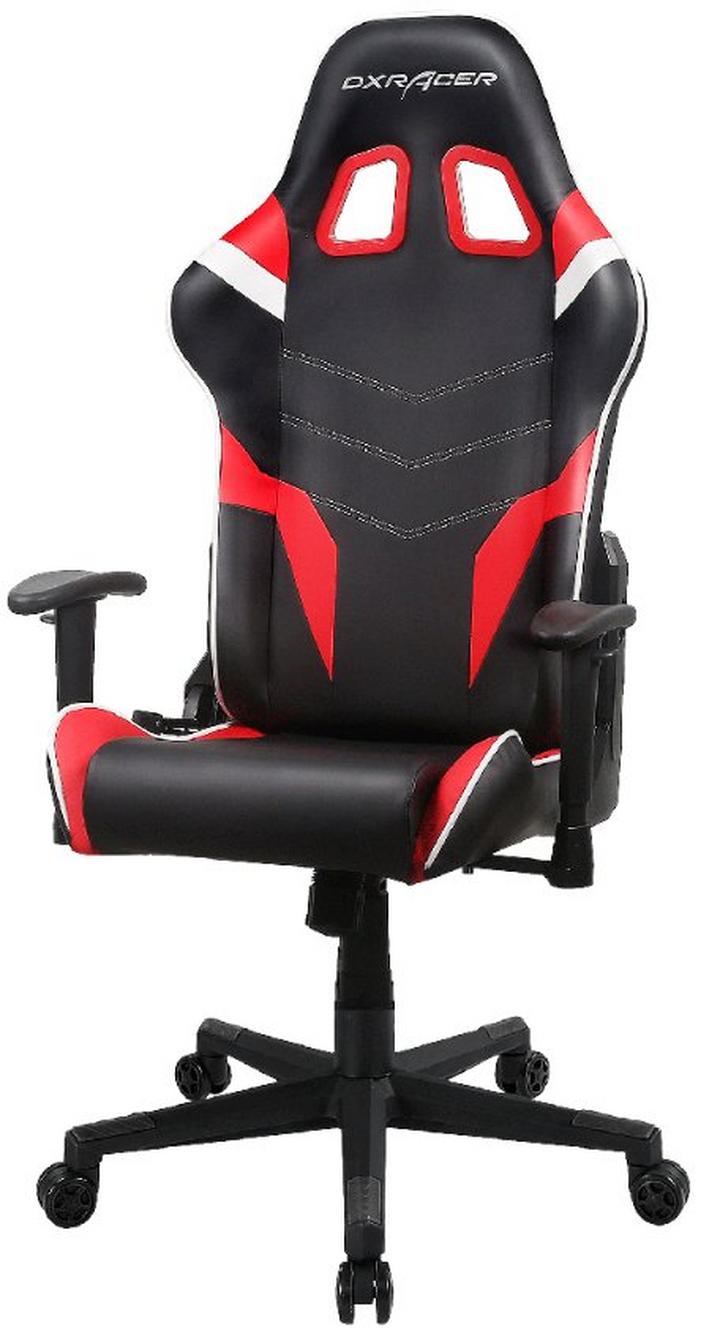 Red white and black best sale gaming chair