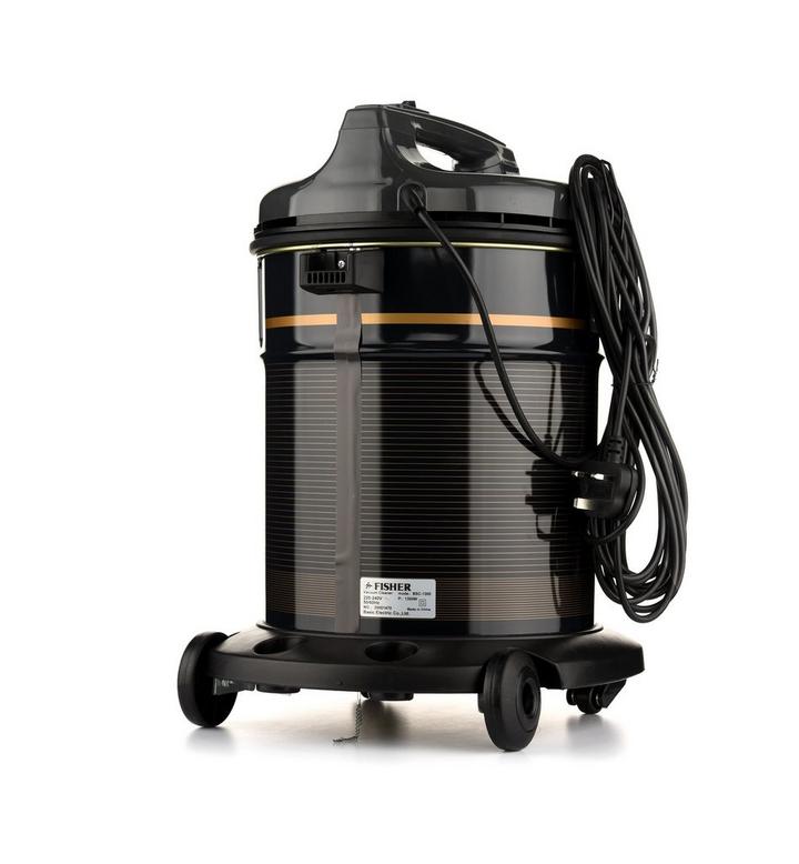 Fisher Drum Vacuum Cleaner, 13L, 1300W, Brown/Black