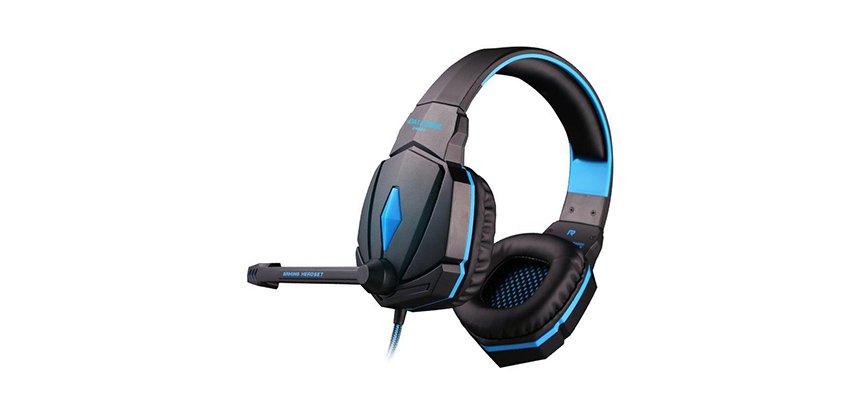 Datazone G4000, Gaming Headset with Mic, Black/Blue eXtra