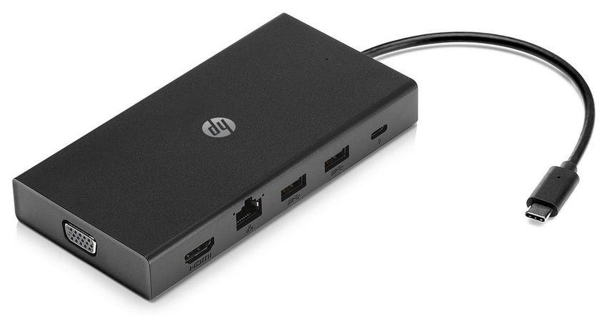 HP Travel USB-C Multi Port Hub EURO - eXtra Saudi