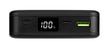 Momax Plug Portable Charger with 10000mAh Wireless Powerbank with 2 Port, Black