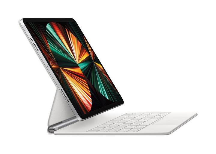 Magic Keyboard for iPad Pro 12.9 Inch 5th Gen Arabic, White