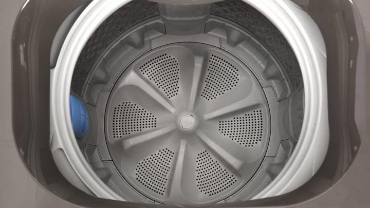 Toshiba Top load Washer, 10 kg, 8 Programs, Silver - eXtra Toshiba Top load Washer, 10 kg, 8 Programs, Silver - eXtra