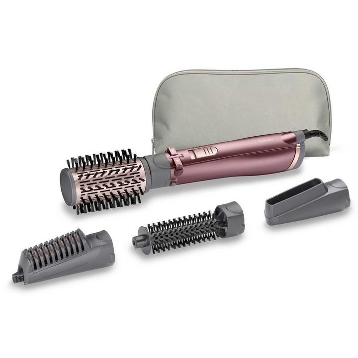 Babyliss Rotating Brush Air Styler 1000W 4 Attachments Ionic frizz control eXtra