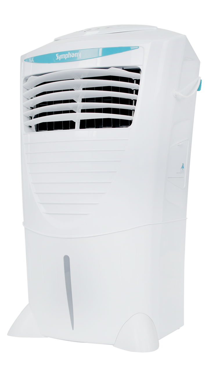 Symphony Room Air Cooler, 185 Watts, 31 Litres Capacity,150 Sq. Ft Coverage Area