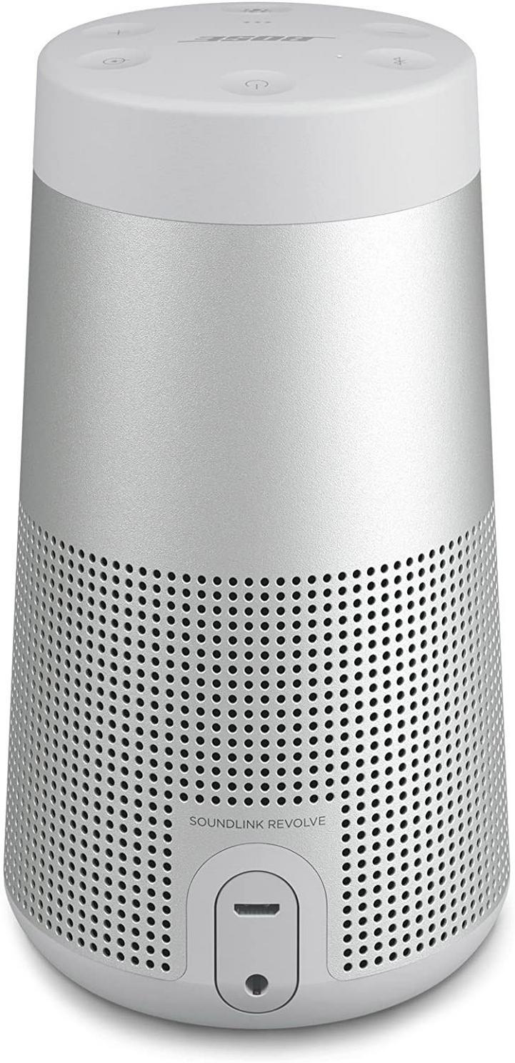 Bose Soundlink Revolve II Portable Bluetooth Speaker, Luxe Silver