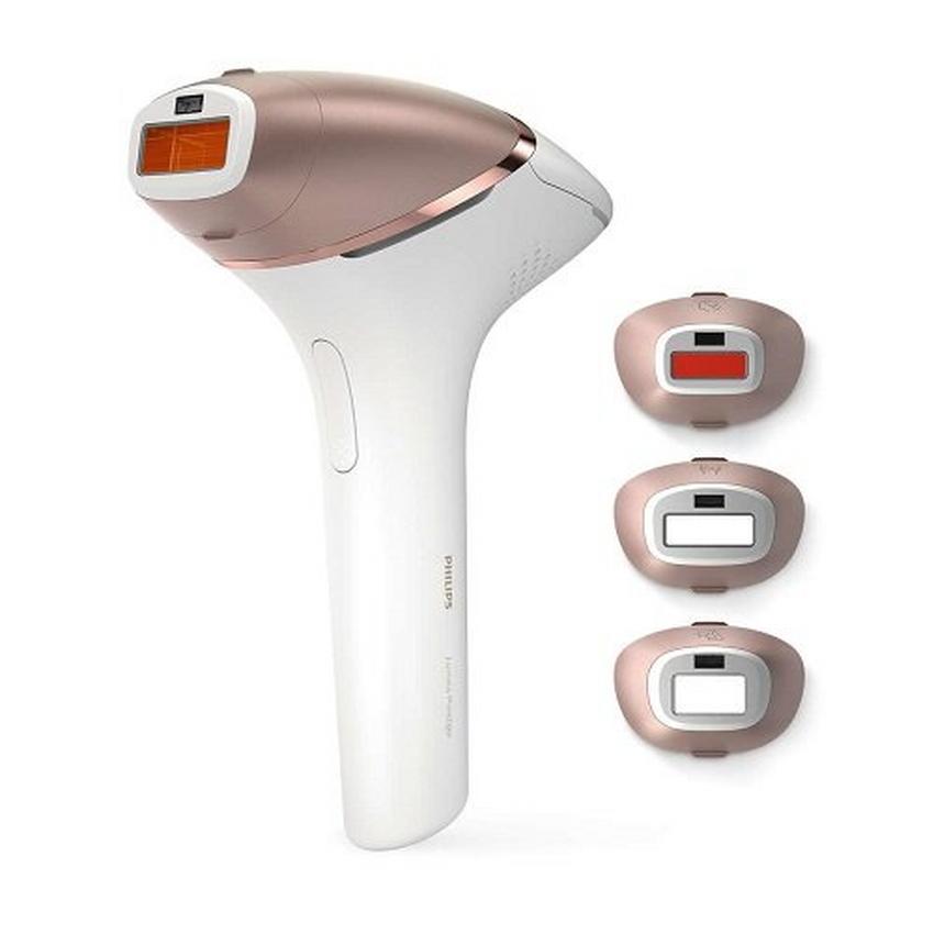 Philips LUMEA 9000 SERIES Cordless IPL Hair Remover Device,Gold/White -  eXtra Oman