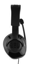 JBL Quantum 300 Hybrid Wired Over-Ear Gaming Headset With Flip-Up Mic, Black