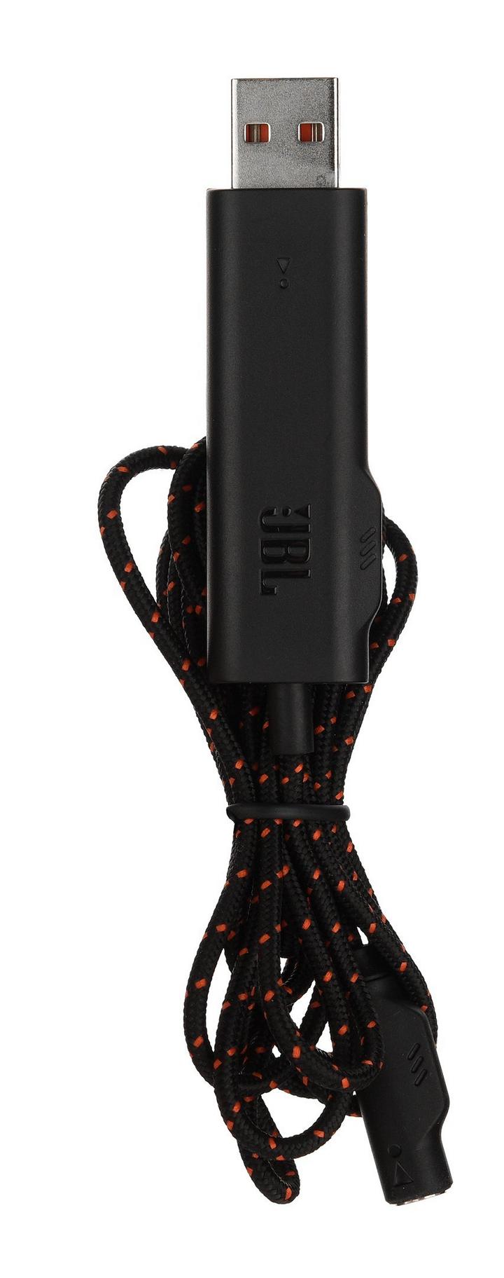 JBL Quantum 300 Hybrid Wired Over-Ear Gaming Headset With Flip-Up Mic, Black