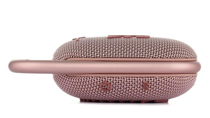 JBL CLIP 4 Portable Bluetooth Speaker, Pink - eXtra Saudi