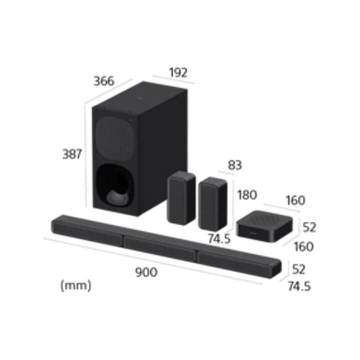 Sony ch Premium Surround Sound Bar, Black eXtra