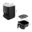 Nutricook Healthy Fryer, 5.5L, 1700W, Black
