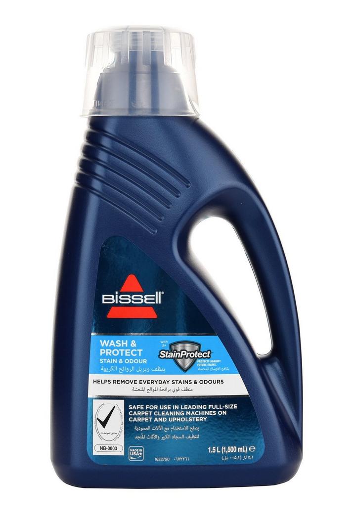 BISSELL Wash / Protect Carpet Cleaning Formula, 1.5L For For Deep Cleaner Vacuum
