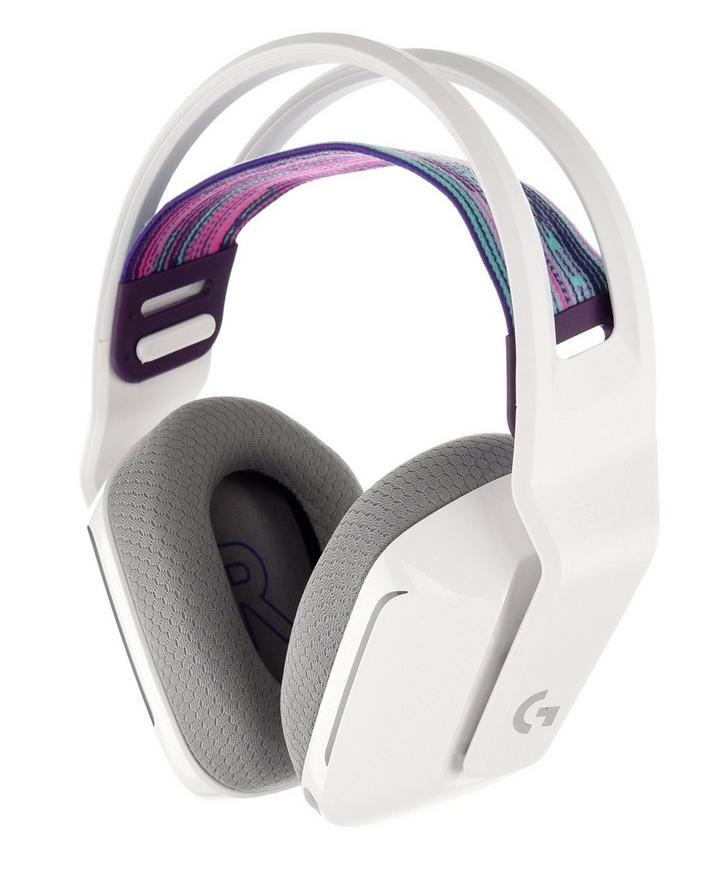 Logitech, G733 Gaming Headset, Wireless, LightSpeed RGB, White
