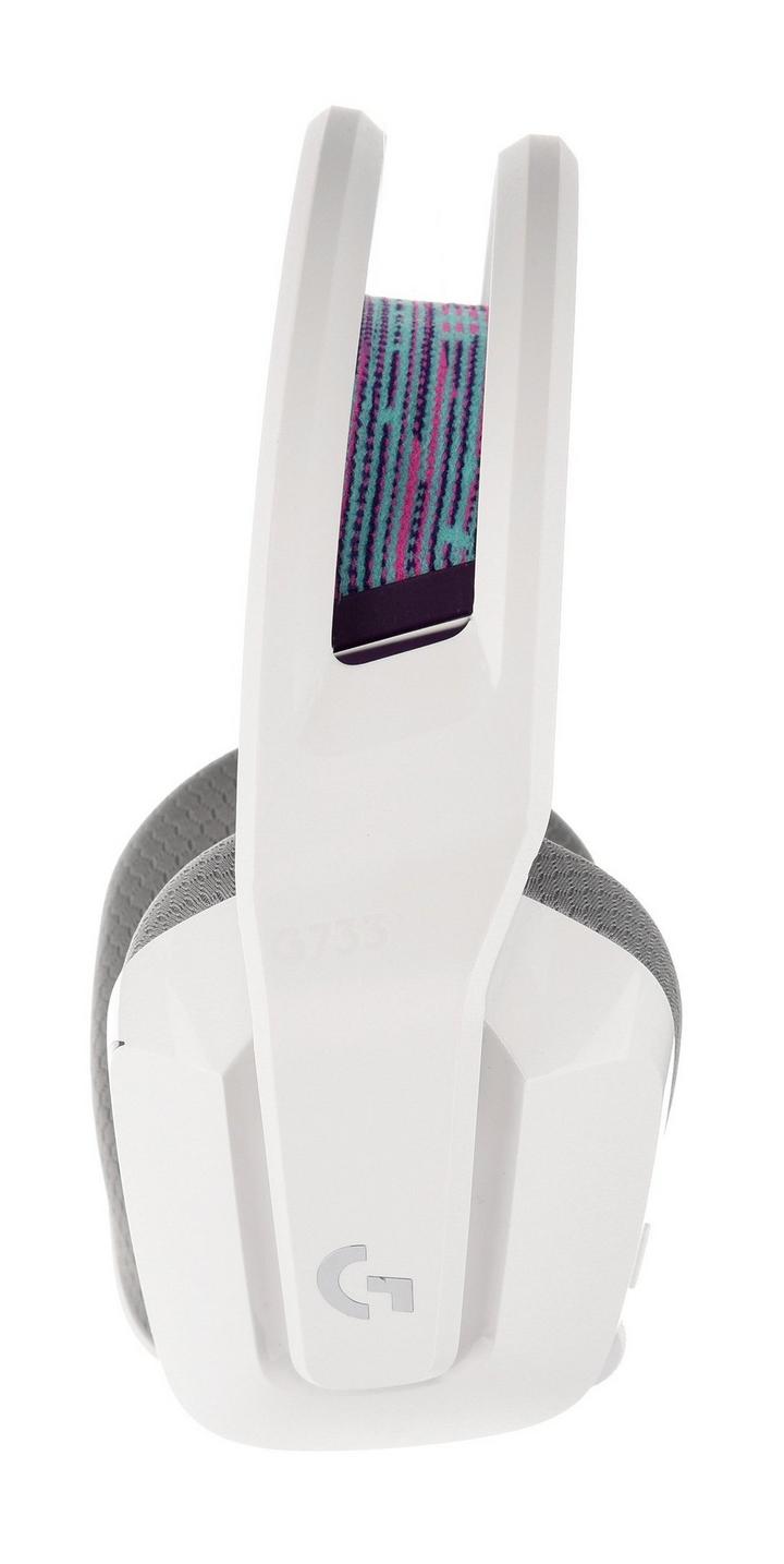 Logitech, G733 Gaming Headset, Wireless, LightSpeed RGB, White