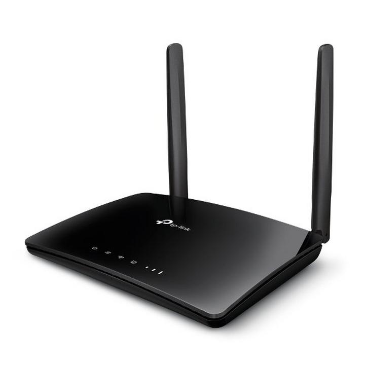 Tp-Link AC750 Wireless Dual Band 4G LTE Router, Black.